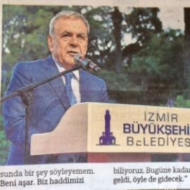 İzmir Büyükşehir Belediyesi İnciraltı taslak planı Ankara'ya gönderdi